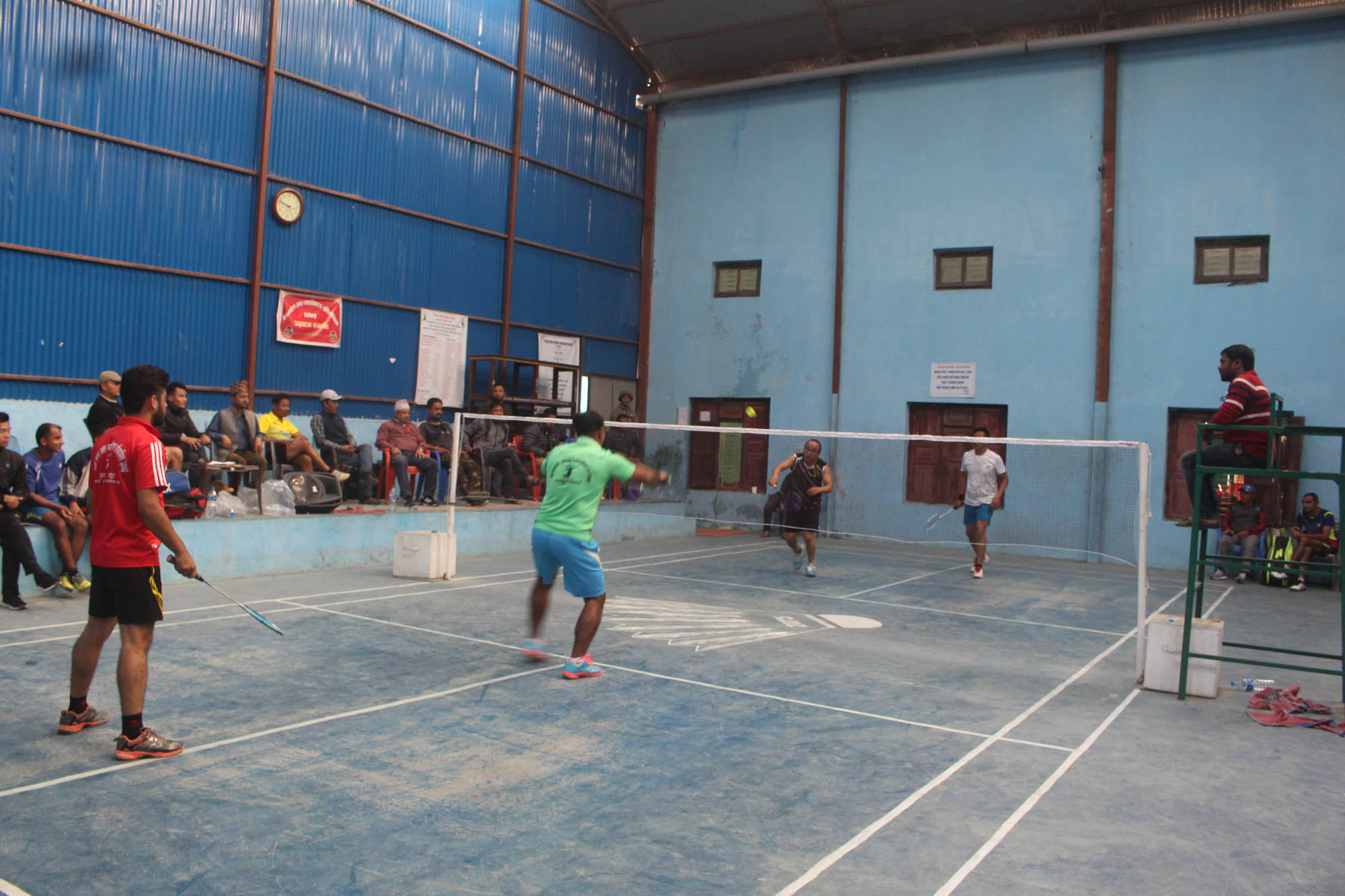 गाईघाटमा जिल्ला स्तरीय व्याड्मिन्टन सुरु