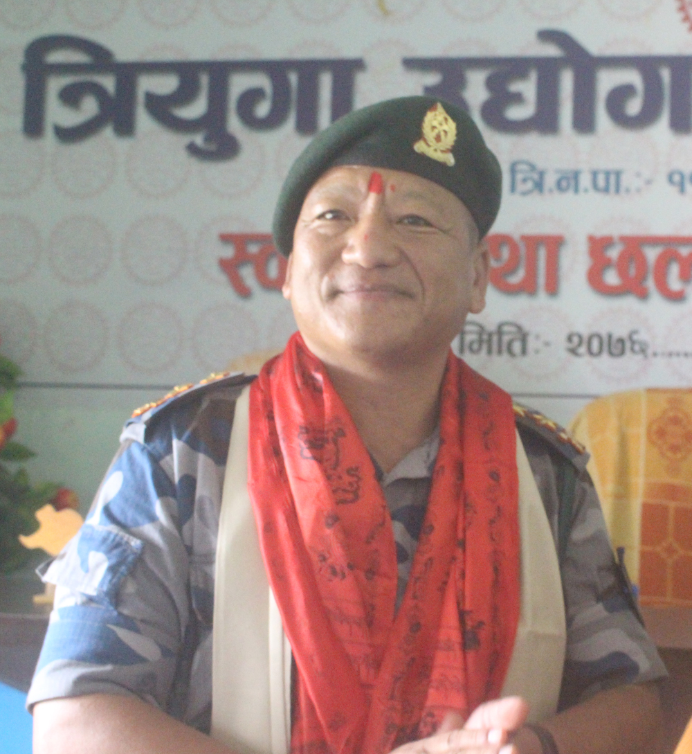एसपी गार्धन राई उदयपुरमा