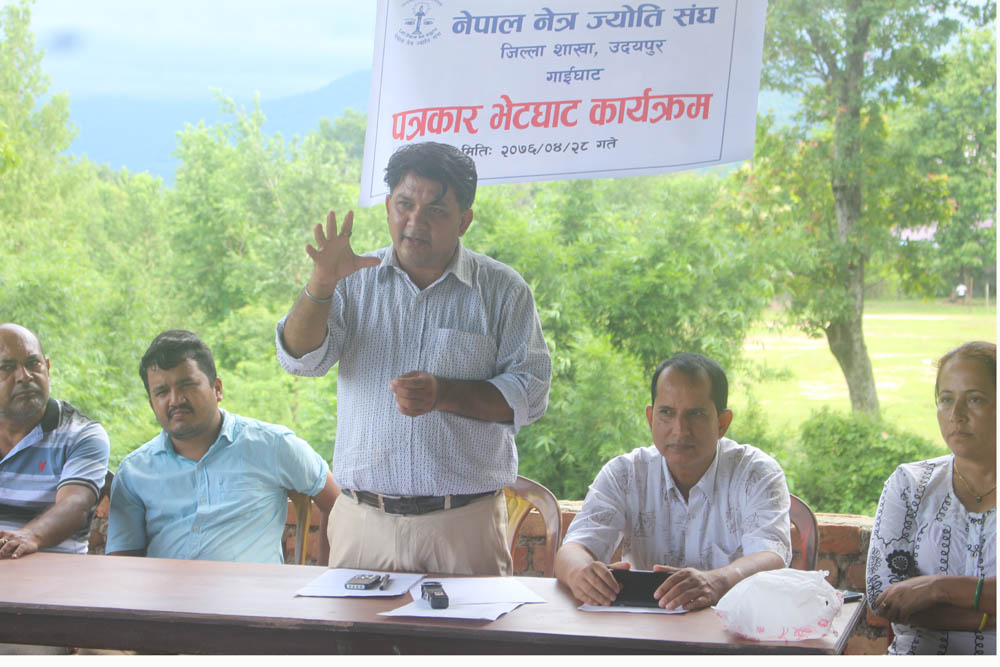 आँखाको सबैखाले उपचार अब गाईघाटमै तयारी हुदै