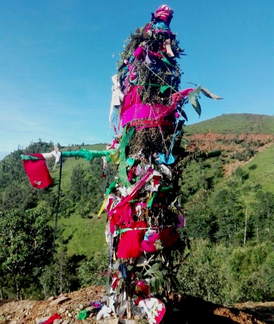 ओल्के र बुढी हाल्ने पर्व मनाउदै