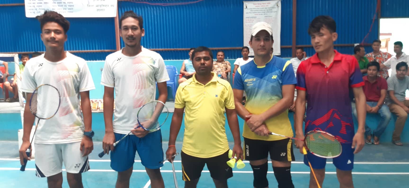 व्याड्मिन्टनमा हिमाल र सरोजको जोडी प्रथम