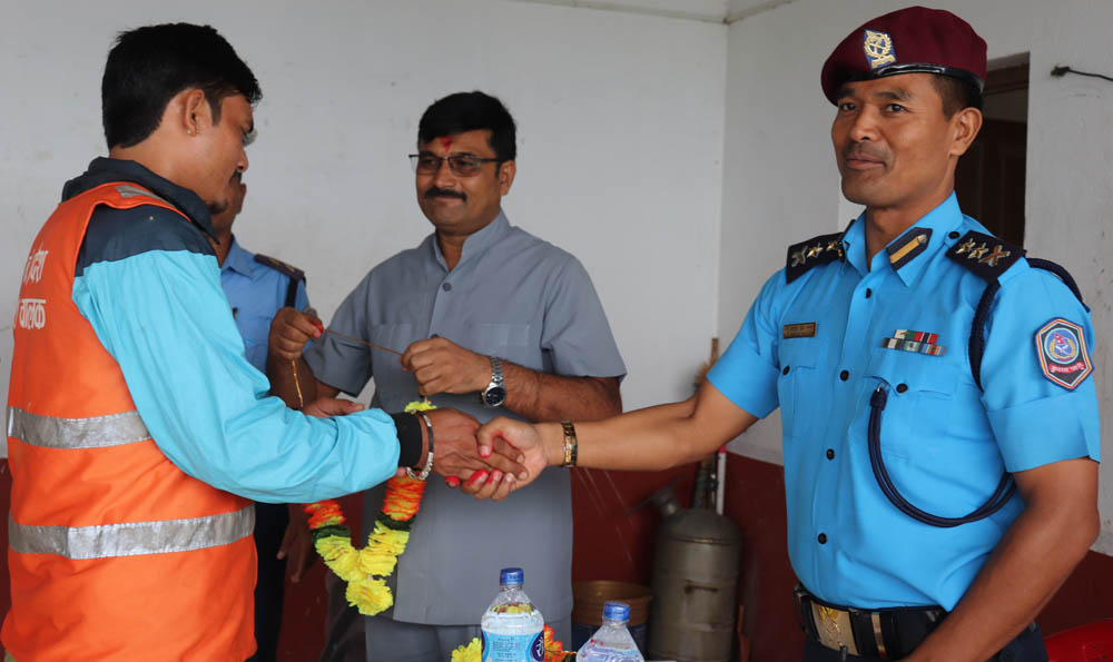 सुरक्षित यात्राको लागि सम्मान तथा शुभकामना