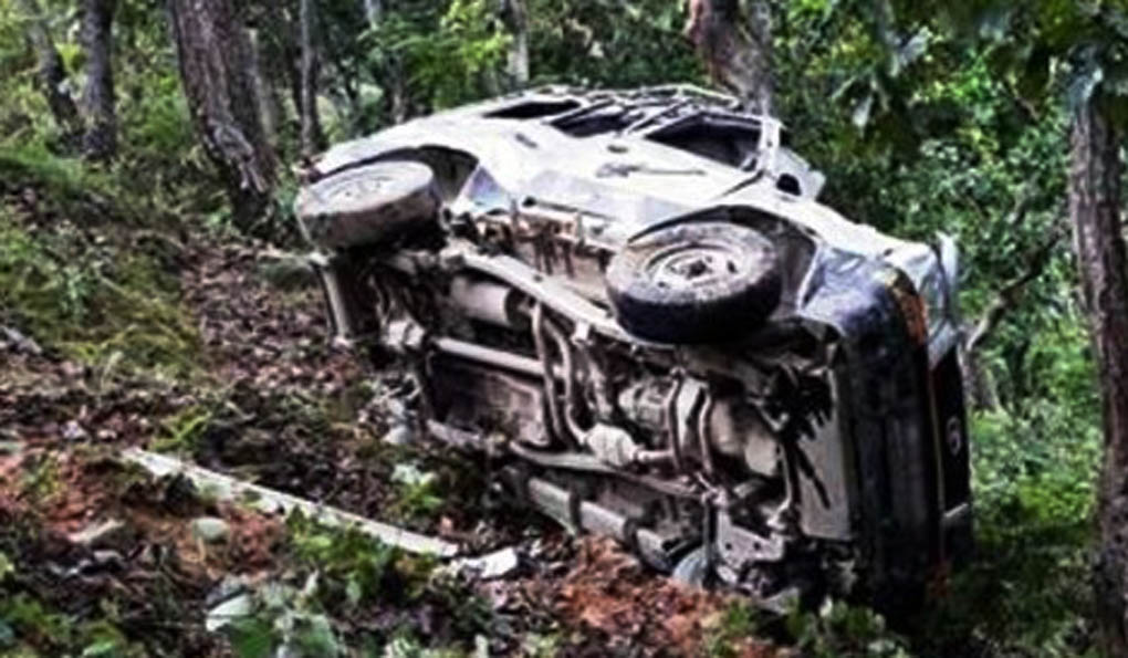 जीप दुर्घटनामा १५ जना घाइते