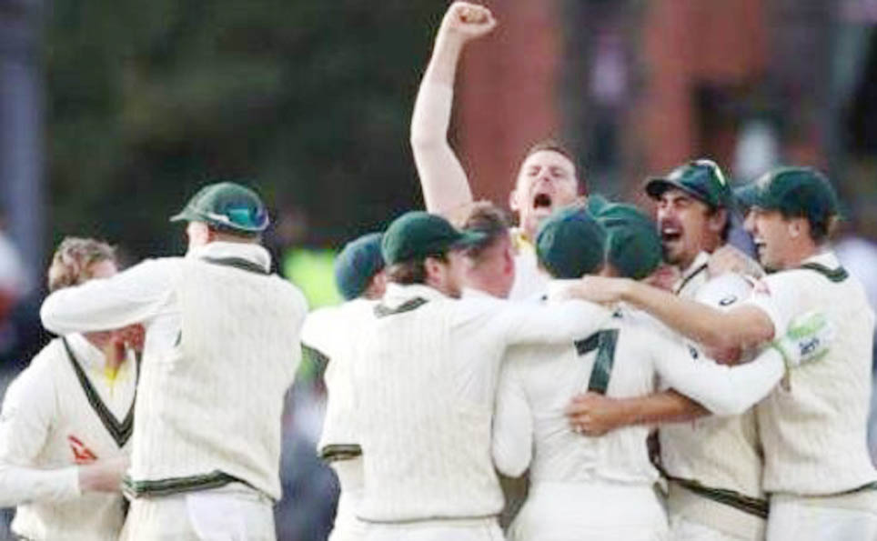 टेष्टमा अस्ट्रेलियाको जित