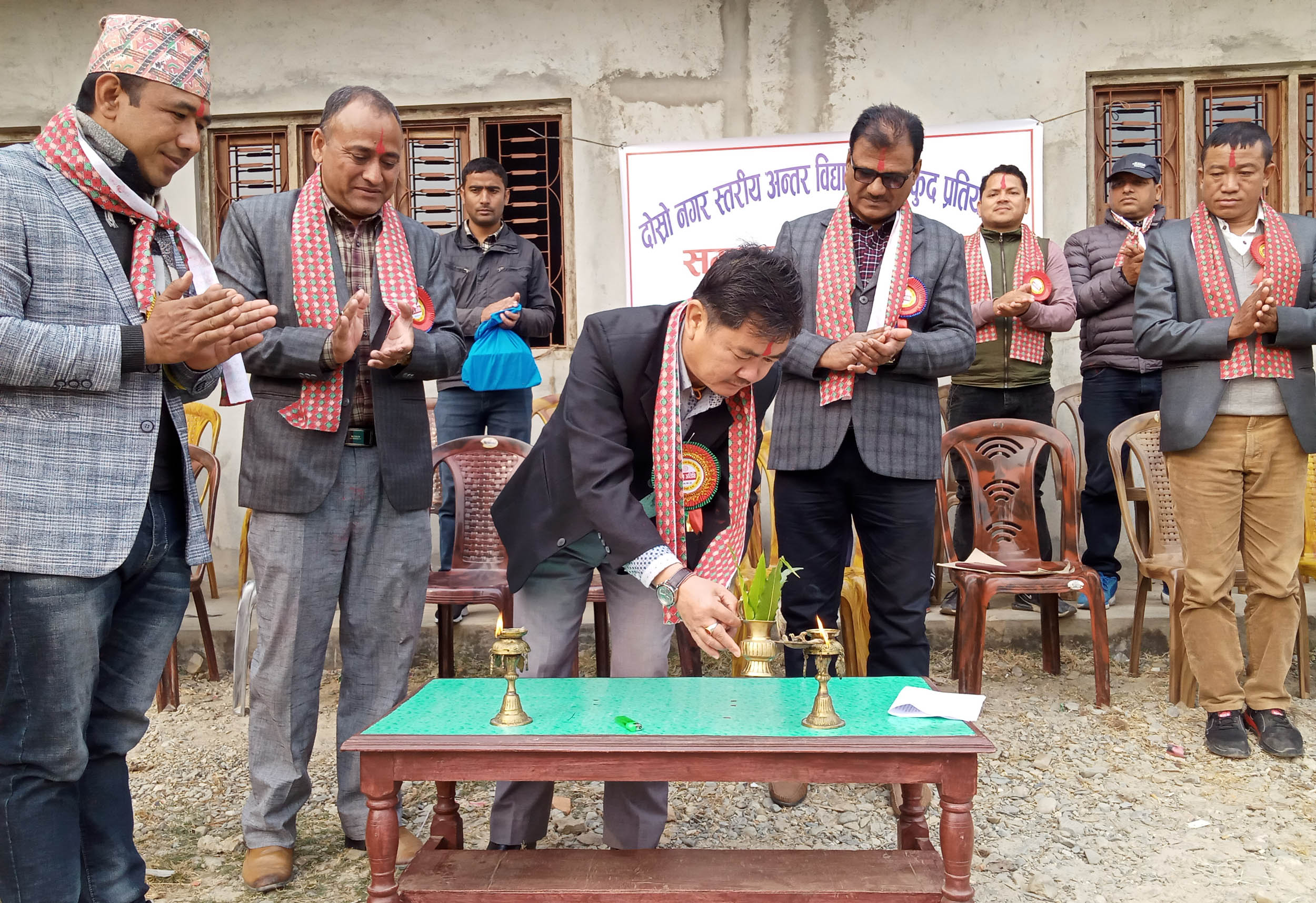दोस्रो नगर अन्तर विद्यालय प्रतियोगिता शुरु
