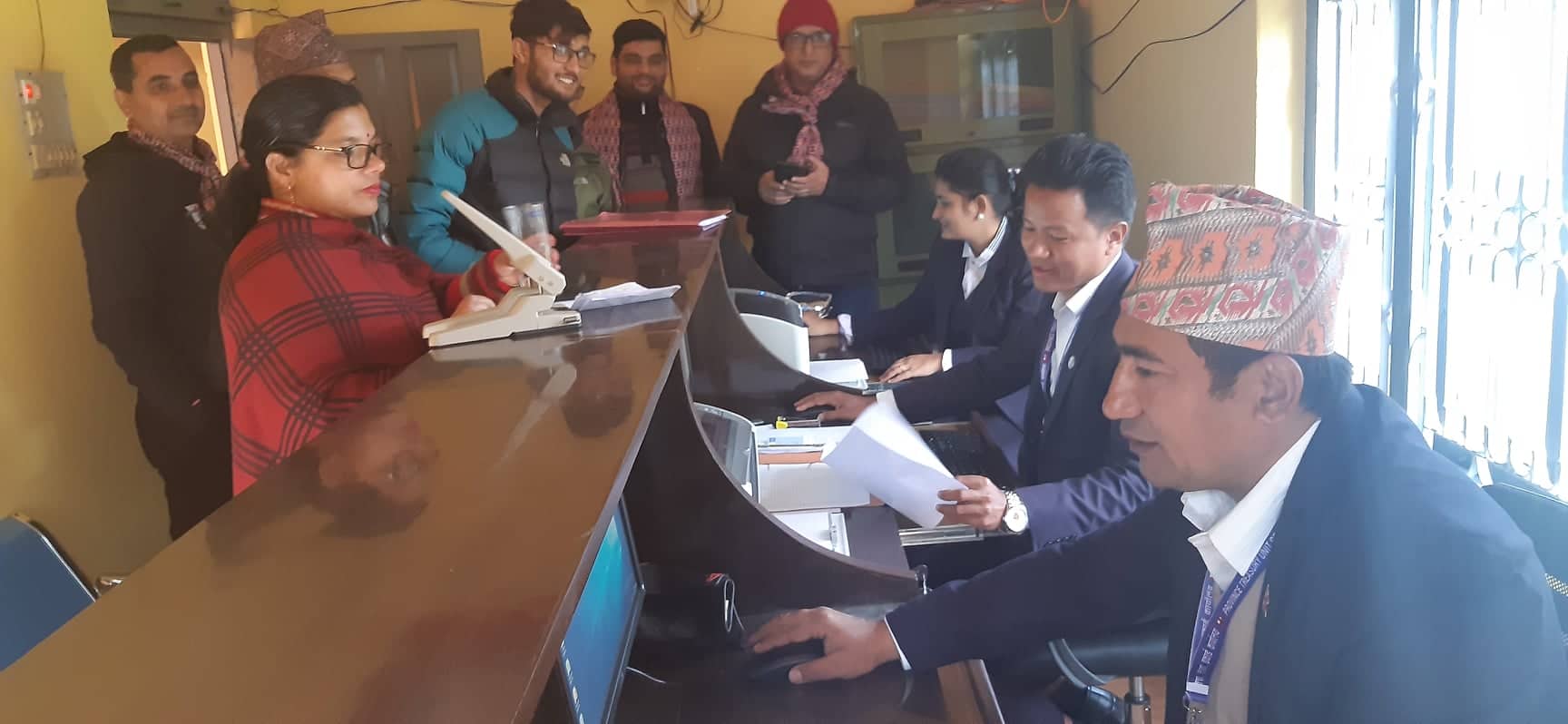 प्रदेश लेखा इकाई कार्यलय उदयपुरको भवन उद्घाटन