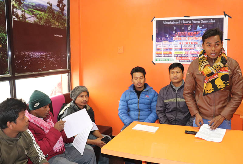 थारु सिंगिङ स्टारको पहिलो अडिसन सो गाईघाटमा हुने