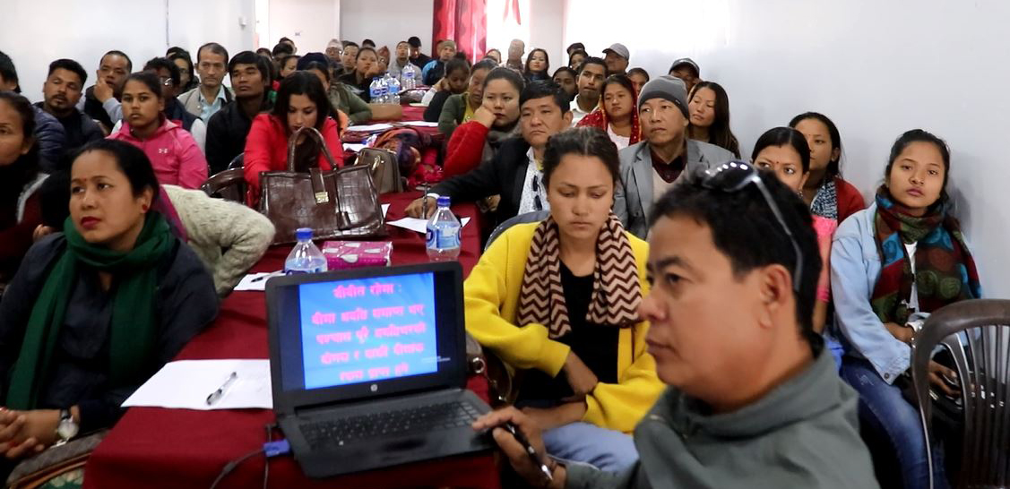 नेशनल लाइफको अभिकर्ताहरुलाई पुनार्ताजकी तालिम