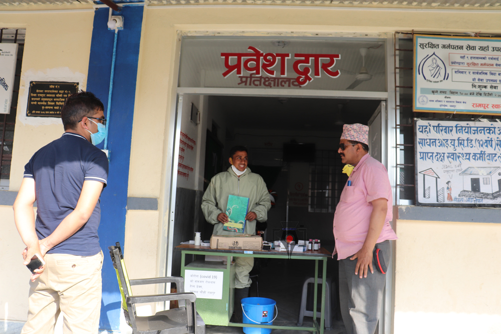 जनस्वस्थ्यले बेलका र चाैदण्डिगढीकाे क्वारेन्टाइन अवलाेकन गरयाे
