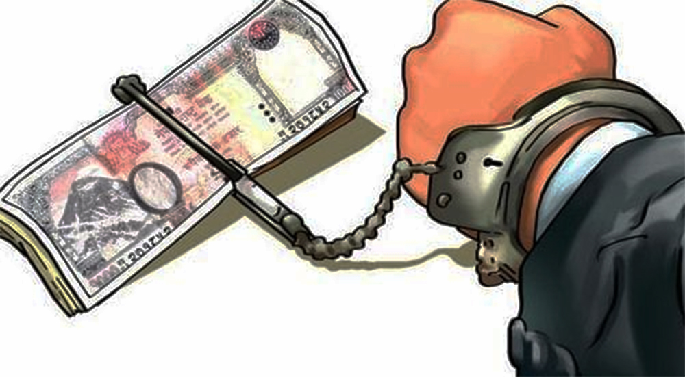 मालपोत कार्यालयका हाकिम र वडाका अमिन लाखौँको चेक र नगद लिँदालिँदै पक्राउ