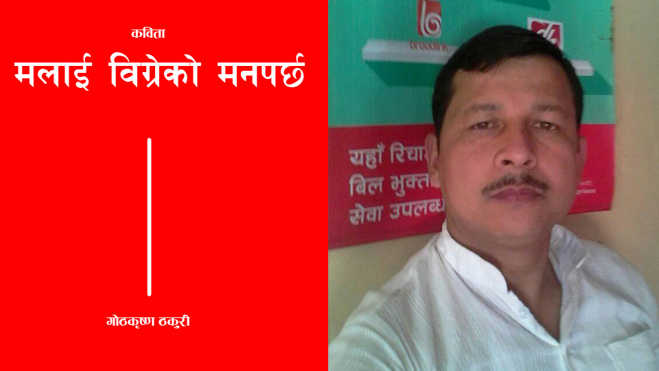 मलाइ विग्रेको मनपर्छ (कविता)
