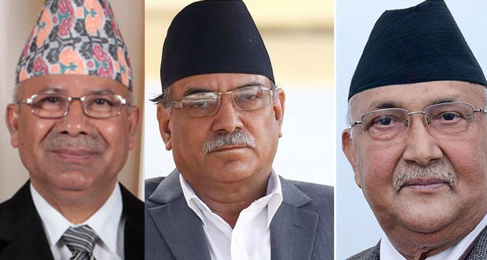 ओली, प्रचण्ड र नेपाल समुहका केन्द्रीय सदस्यहरुको नामवली, कुन समूहमा को कती ?
