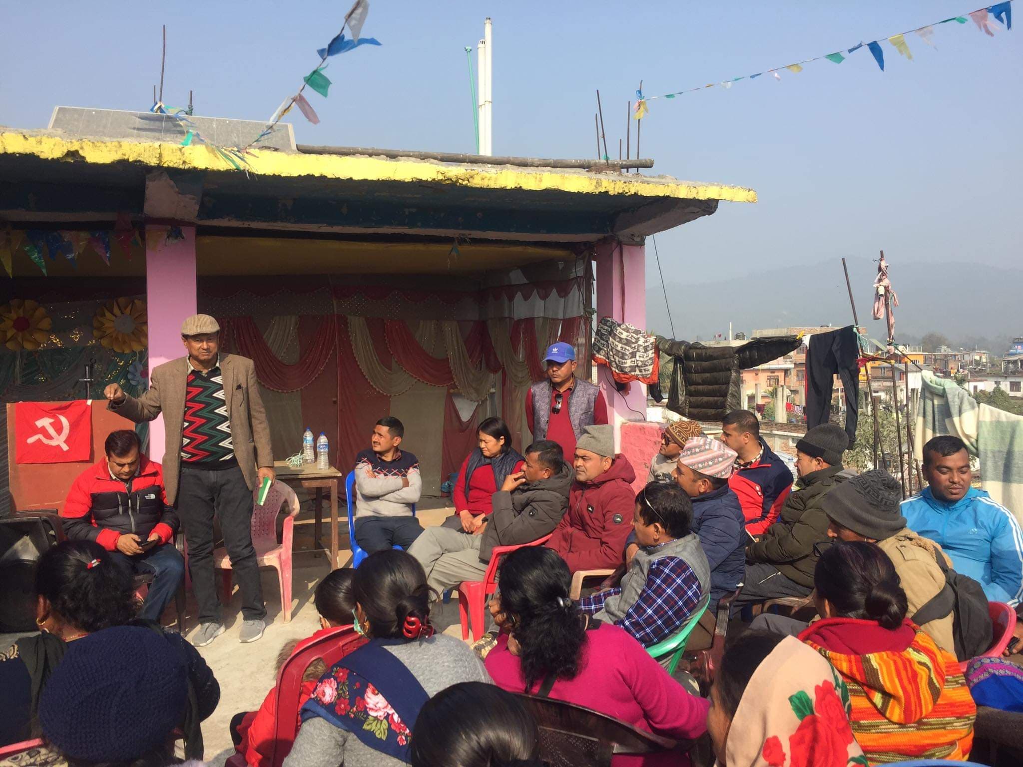 नेकपा त्रियुगा नगरको तेसो पुर्ण बैठक सम्पन्न