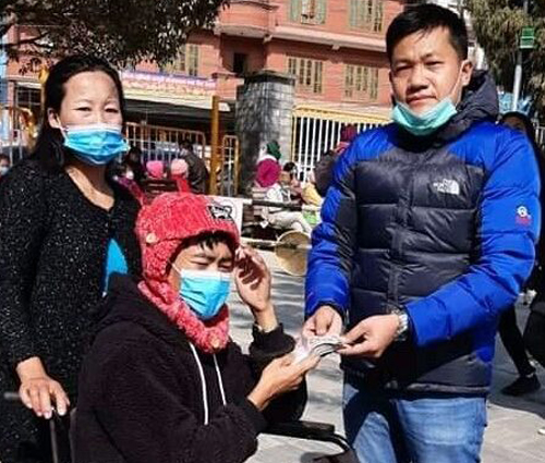 बेलकाका क्यान्सर पिडित राईलाई कोरियाबाट १ लाख आर्थिक सहयोग