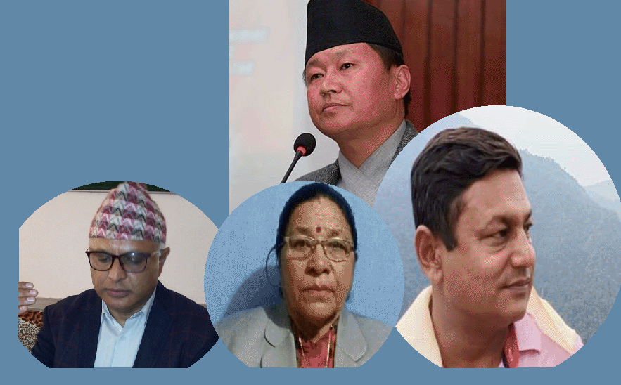 १ न. प्रदेशका मुख्यमन्त्री राई सहित ८ जना निलम्वीत