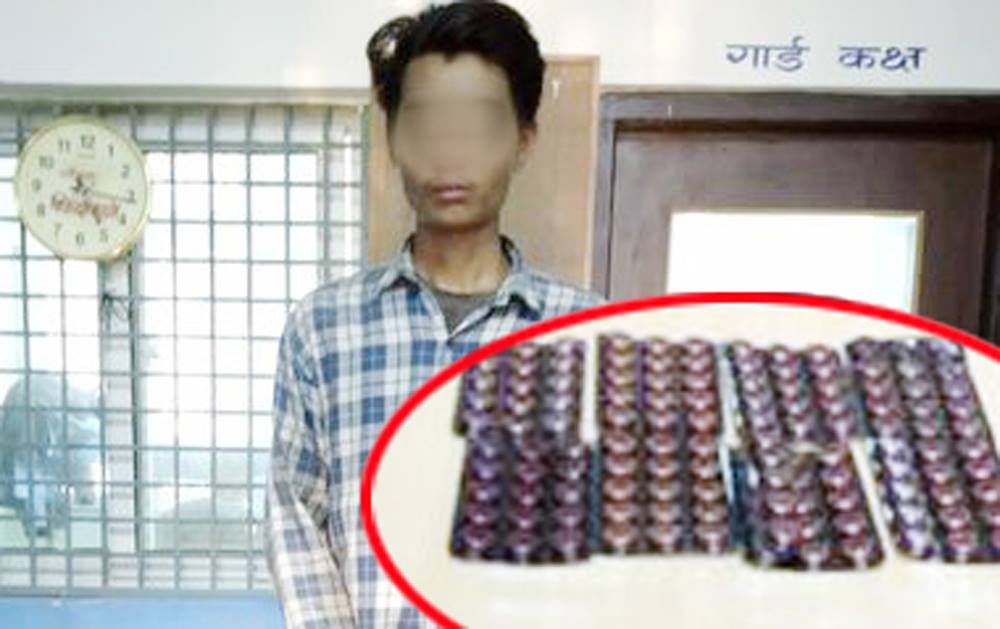 लागूऔषधसहित १ जना पक्राउ