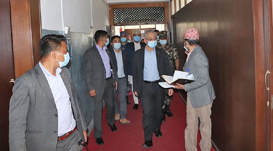 वैशाख १ देखि प्रधानमन्त्री कार्यालयमा सर्दै गृहमन्त्री थापा