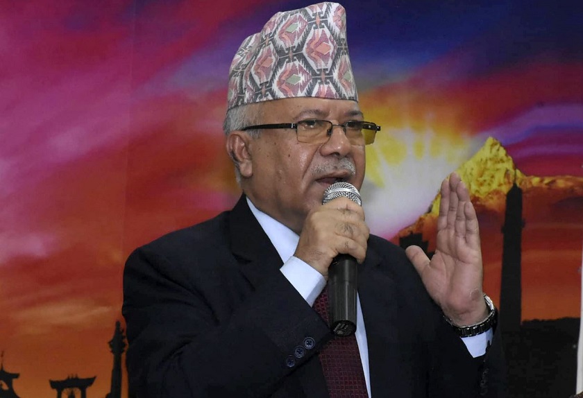 माधव नेपाल समूहको पार्टीको नाम नेकपा एकिकृत समाजवादी पार्टी, एमाले हटाईयो