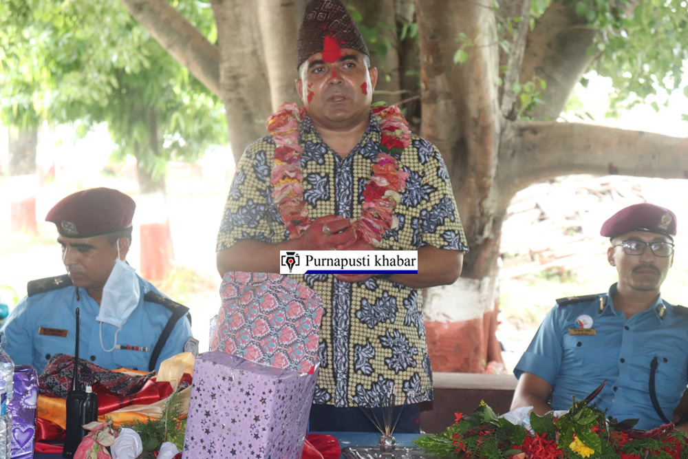 सरुवा हुँदै गर्दा एसपी दाहालले भने” १ बर्षको उदयपुर बसाई एक महिना जस्तो लागिरहेको छ, दाहल पछि जिल्लामा को आउने भए ?