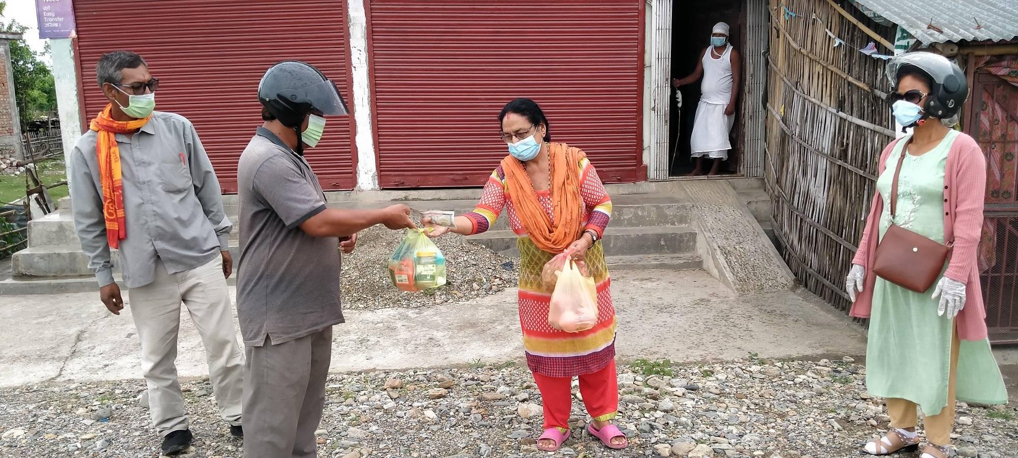 कोरोना रोकथाम तथा नियन्त्रणमा १३ नं वडाको पहल र सक्रियता