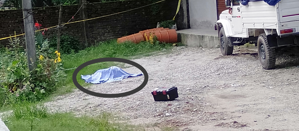झापाको सडक किनारमा एक युवती मृत फेला