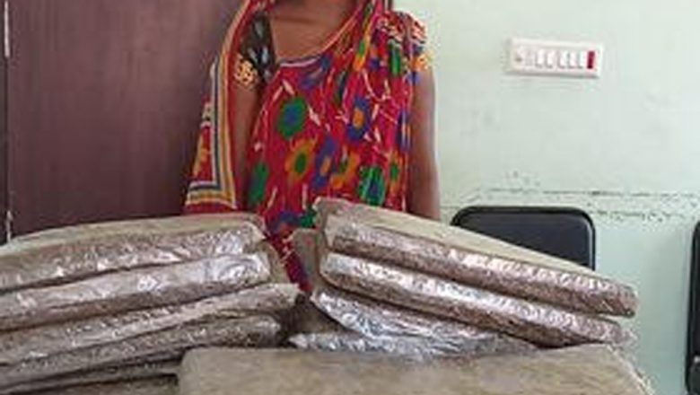 १७ केजि गाँजा सहित एक महिला पक्राउ