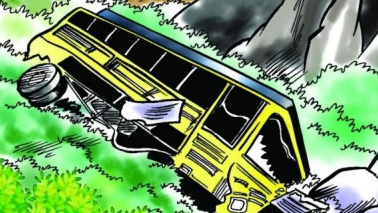 पाँचथरमा बस दुर्घटना, ५४ जना घाइते