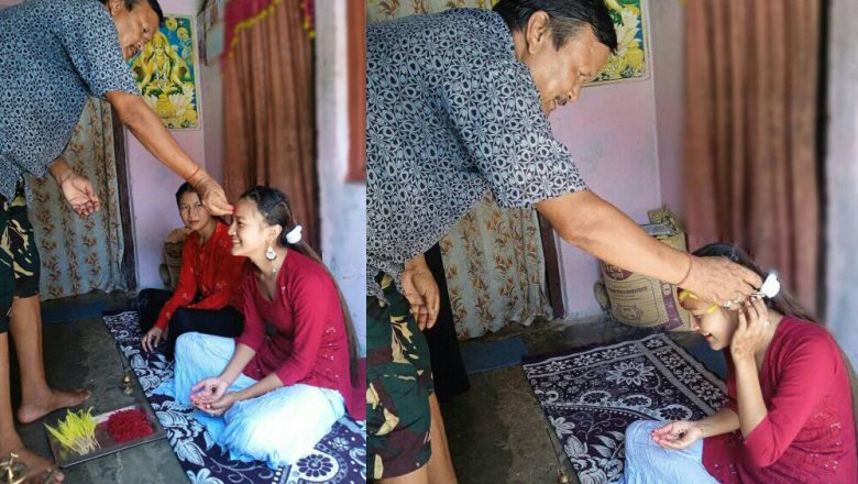 ठूलाबडाबाट टिका र आर्शिवाद थापेर दशैं मनाइयो