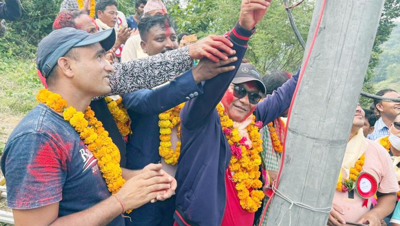 कटारीको पोखरियामा विद्युत पुग्यो, तिहारमा गाउँनै झिलिमिलि हुँने मेयर श्रेष्ठको भनाई