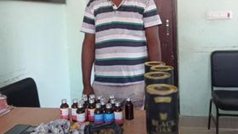 लागूऔषध सहित होटल संचालक पक्राउ