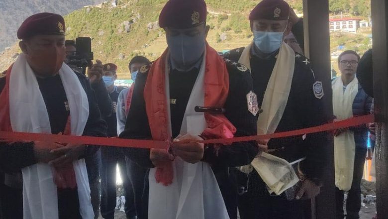 नव निर्मित ईलाका प्रहरी कार्यालय नाम्चे सोलुखुम्बु भवनको उद्घाटन