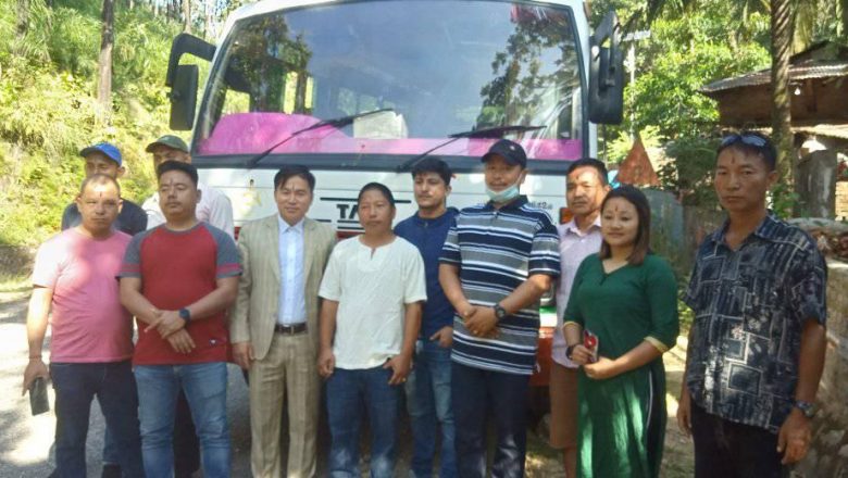 लिम्चुङबुङ गाउँपालिकाको सार्वजानिक बस आईतबार देखि संञ्चालनमा आउने