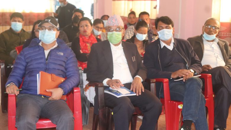 विपद् पूर्व तयारी, प्रतिकार्य तथा सुरक्षा सम्बन्धि गाईघाटमा २ दिने गाष्ठी सुरु