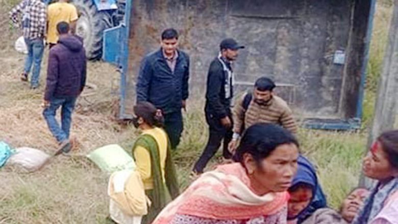 जन्ती बोकेको ट्याक्टर दुर्घटना हुँदा तीनको मृत्यु