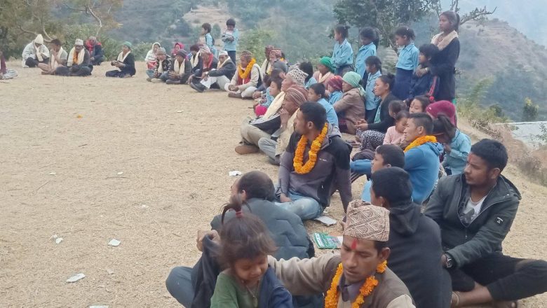 लिम्चुङबुङको ढुकुरथुममा १ करोड ४८ लाख बराबरको सिचाई आयोजना सम्पन्न