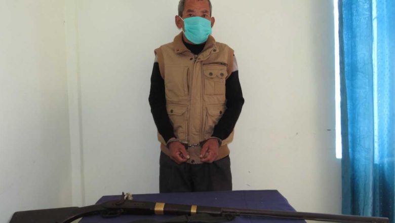 भरुवा बन्दुक सहित १ जना पक्राउ