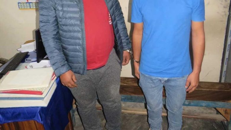 लागुऔषधसहित दुई जना पक्राउ
