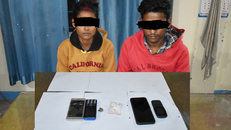 लागुऔषधसहित २ जना पक्राउ