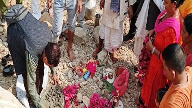 उदयपुरको अधेँरी खोलाम झोलुङ्गे पुल बन्ने, प्रदेशसभा सदस्य मगरद्धारा शिलान्यास