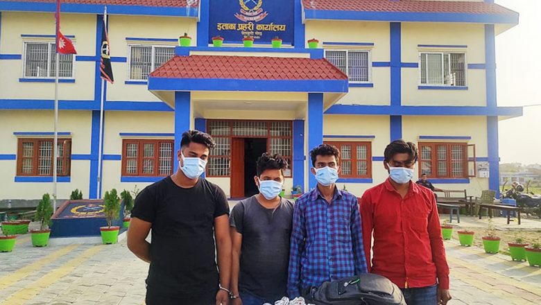 उदयपुरका विशालसहित चाँदीका गर–गहना लुटपाटमा संग्लग्न ४ पक्राउ, १ अझै फरार