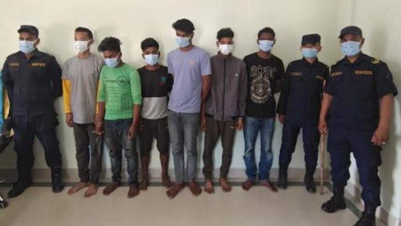 मोटरसाईकल चोरीमा संग्लग्न एक भारतिय नागरिक सहित ६ जना पक्राउ