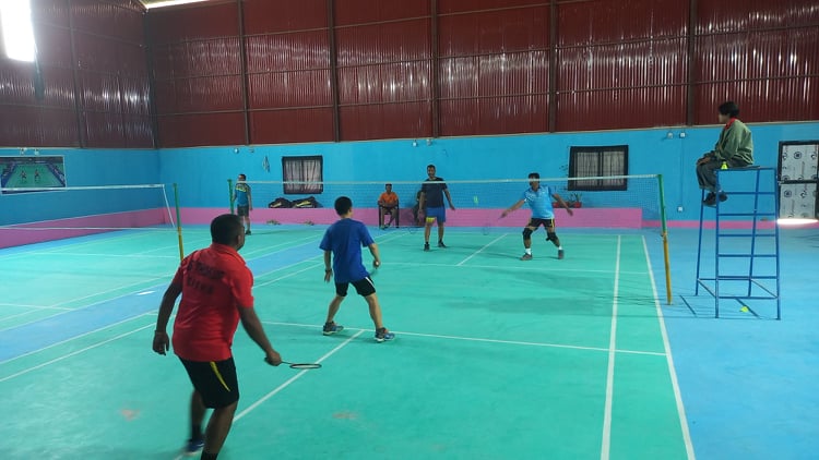 चुहाडे भेटघाटमा ब्याड्मिन्टन प्रतियोगिता