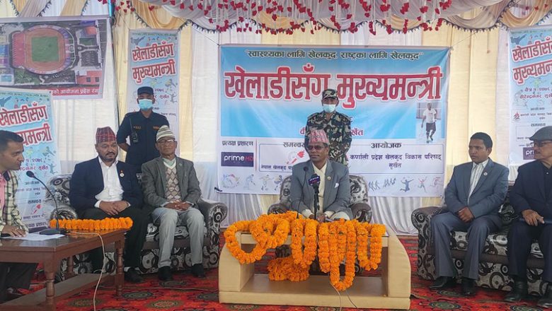 खेलाडीसँग मुख्यमन्त्री ः ‘पूर्वाधार निर्माण र खेलाडी प्रोत्साहनलाई प्राथमिकता’