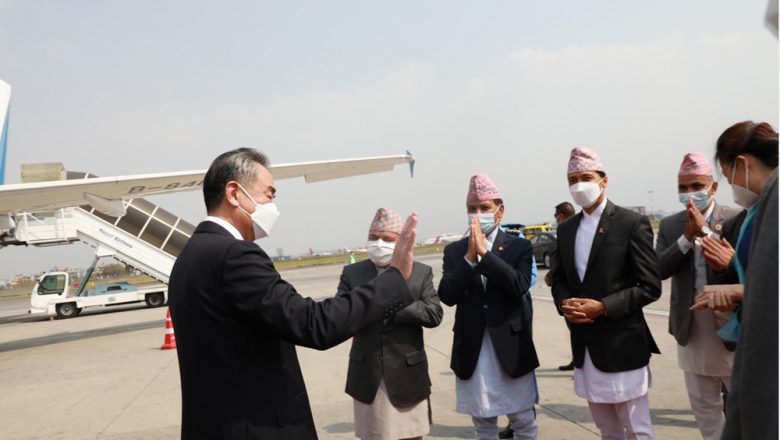 चिनियाँ विदेशमन्त्री वाङ स्वदेश प्रस्थान