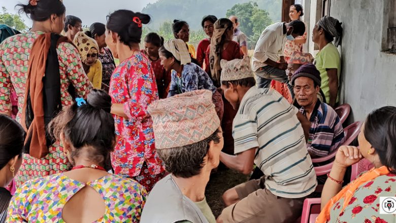 त्रिनपा १६ जाँतेमा निःशुल्क स्वास्थ्य शिविर, १६१ भन्दा बढीको परिक्षण