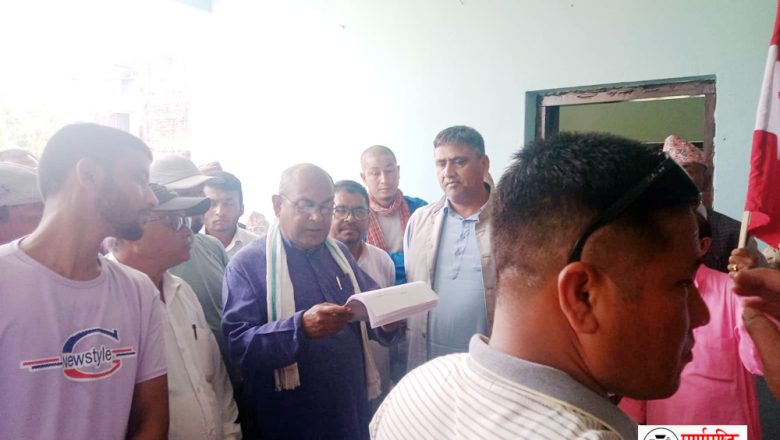 त्रियुगामा रुखमा मात्र भोट हाल्न पाउनु पर्ने कोईराला पक्षको माग