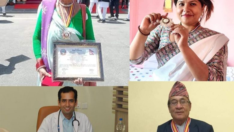 उदयपुरका ५ जनालाई राष्ट्रिपतिद्धारा पदक