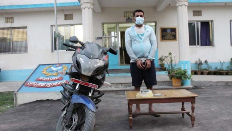 लागुऔषध ब्राउनसुगर सहित एक पक्राउ