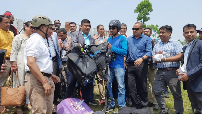 पोखराको आकाशमा खुला प्याराग्लाइडिङ प्रतियोगिता सुरु
