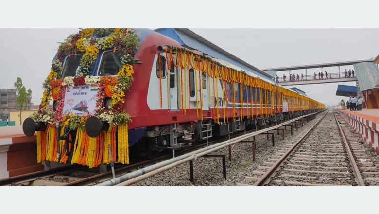 नेपालमा नियमित रुपमा रेल सेवा सुरु हुँदैः स्थानीयवासी खुसीयालीमा